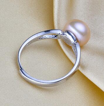 Pearl Ring 925 Sterling Silver jewelry For Women