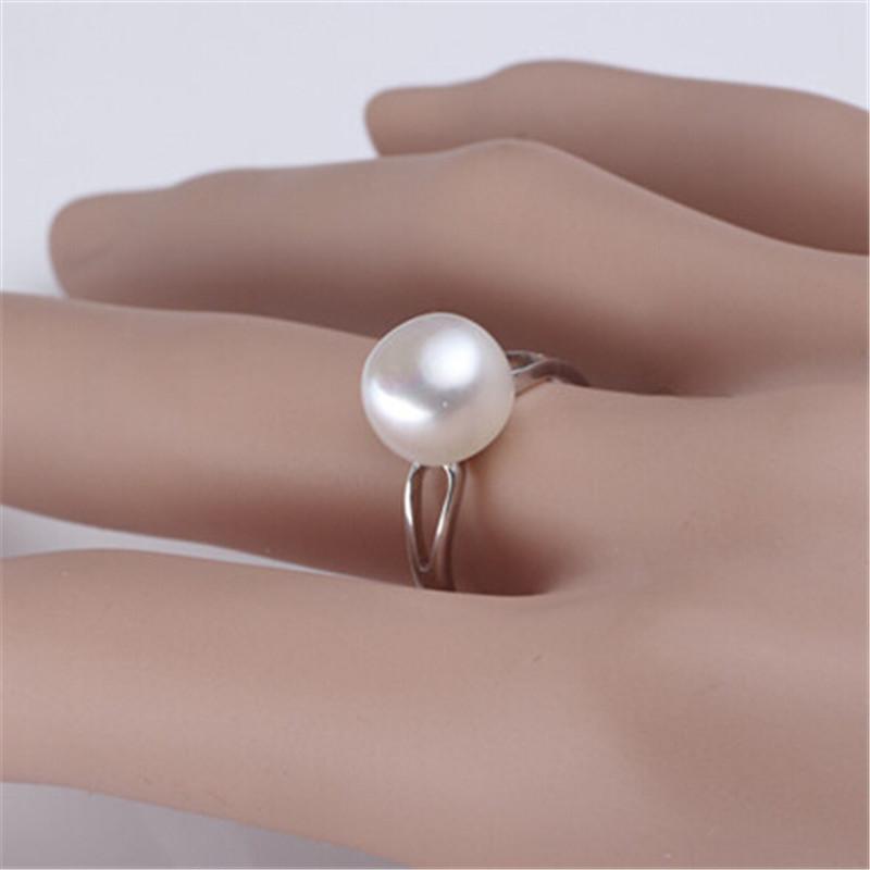 Pearl Ring 925 Sterling Silver jewelry For Women