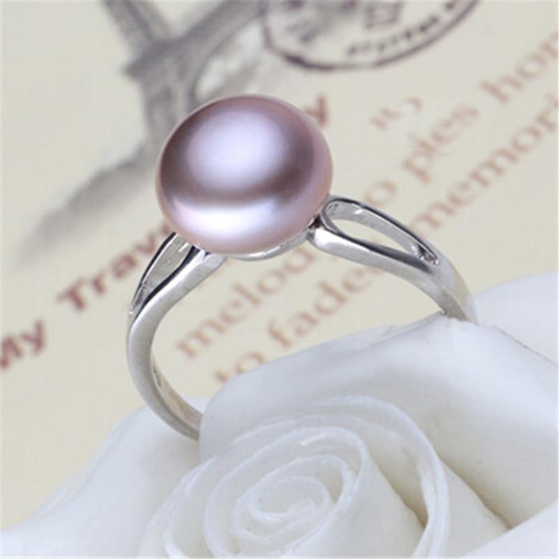 Pearl Ring 925 Sterling Silver jewelry For Women